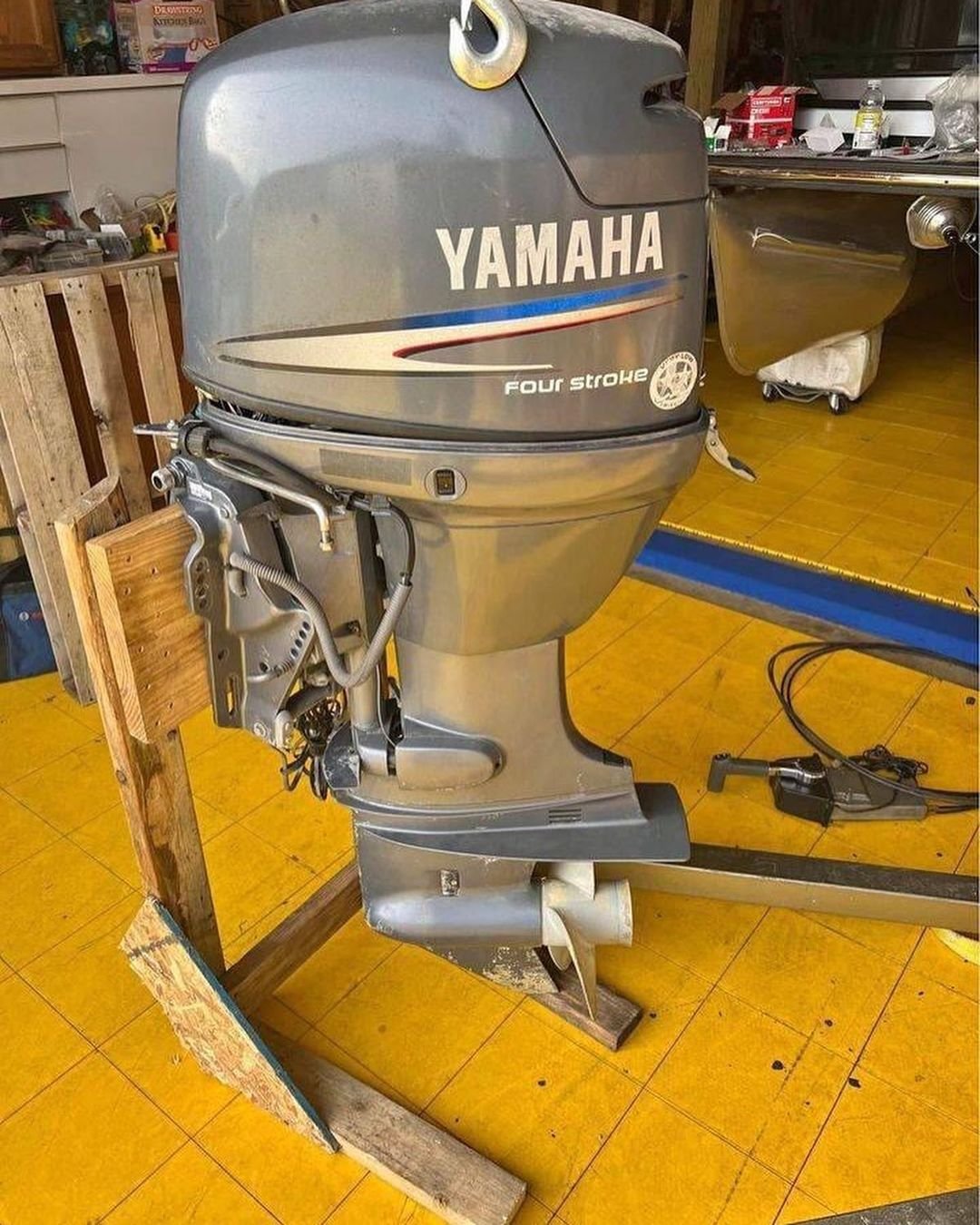 2002 Yamaha 50 PS 4-Takt Fernsteuerung Außenbordmotor - Alpha Marine Außenbordmotoren 2002 Yamaha 50 PS 4-Takt Fernsteuerung Außenbordmotor - Alpha Marine Außenbordmotoren