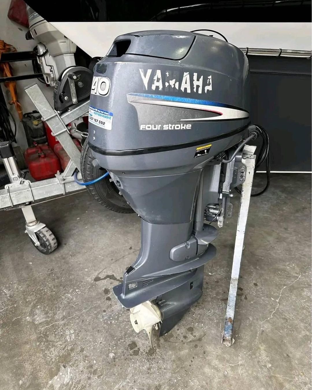 2010 Yamaha 40 PS 4-Takt 20'' Welle Fernsteuerungs-Außenbordmotor - Alpha Marine Außenbordmotoren 2010 Yamaha 40 PS 4-Takt 20'' Welle Fernsteuerungs-Außenbordmotor - Alpha Marine Außenbordmotoren