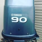 2012 Yamaha 90 PS 3-Zylinder 2-Takt 25" Vergaser Außenbordmotor - Alpha Marine Außenbordmotoren