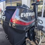 2013 Evinrude 40 PS 4-Takt Außenbordmotor mit Handsteuerung - Alpha Marine Außenbordmotoren