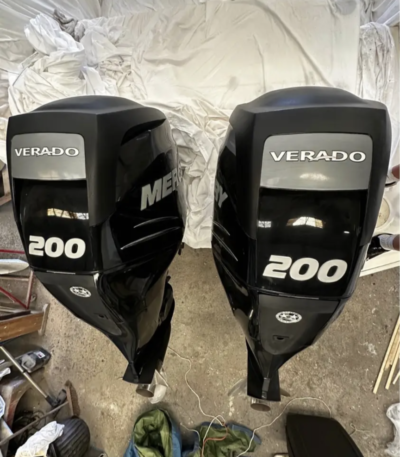 2017 Mercury Twin Verado 200 PS Außenbordmotoren - Alpha Marine Außenbordmotoren