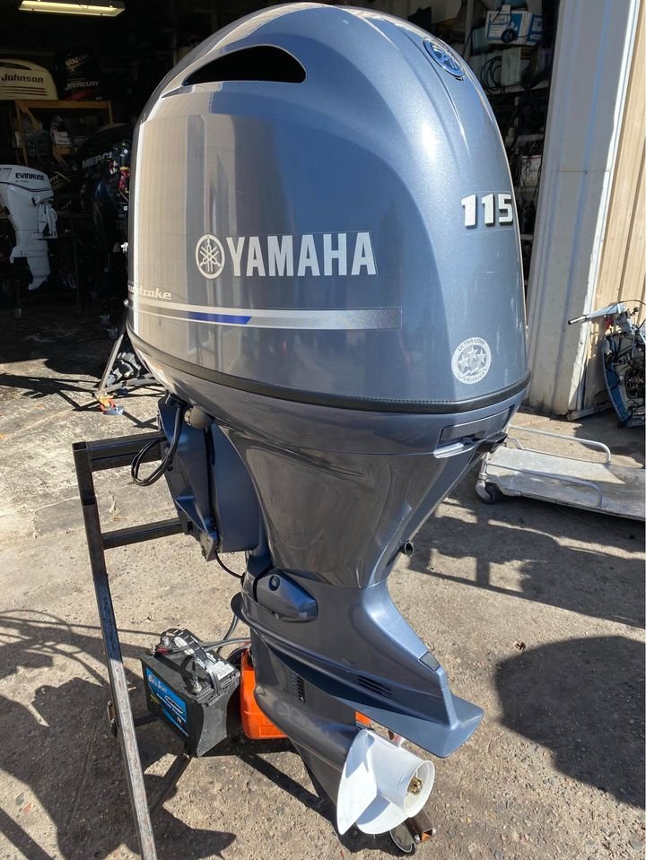 2019 Yamaha 115 PS 4-Takt 25" Welle - Alpha Marine Außenbordmotoren