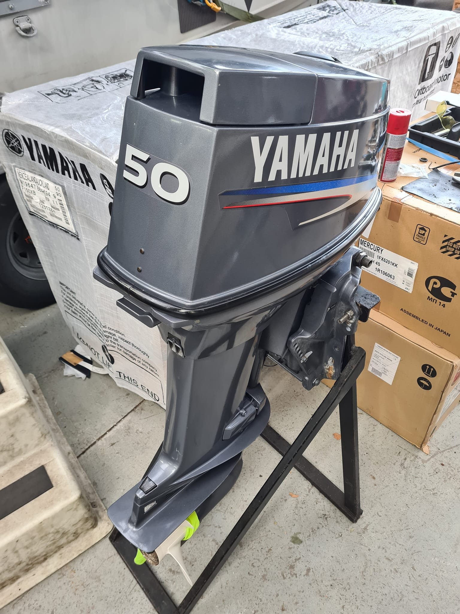 Yamaha 50 PS 2-Takt Kurzer Schaft 50HMHOS - Alpha Marine Außenbordmotoren Yamaha 50 PS 2-Takt Kurzer Schaft 50HMHOS - Alpha Marine Außenbordmotoren